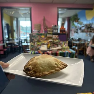 Corn and Cheese Empanada