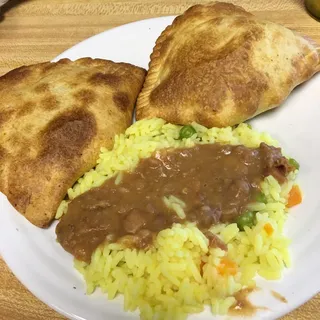 1/2 Rice and 1/2 Beans