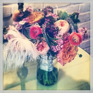 This is my bridal bouquet pic doesn't do justice