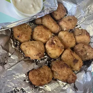 Boneless Garlic chicken wings