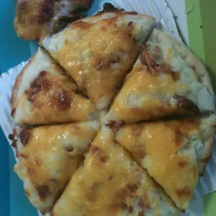 Mashed potato pizza