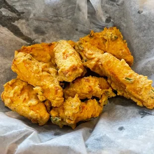 Paneer pakoras