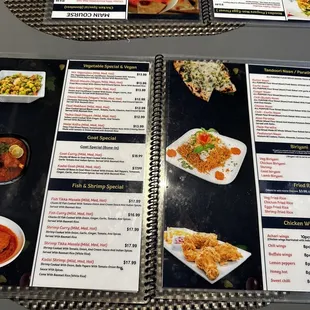 menu, sushi and sashimi