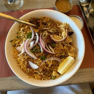 Shrimp Biryani