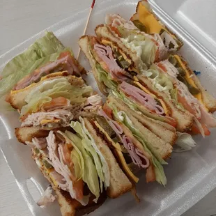 Club sandwich. Super delicious!