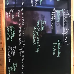 Lunch Specials