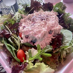 9/18/22, chicken salad salad