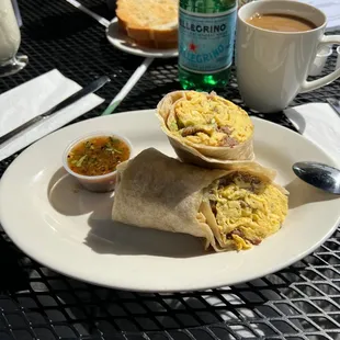 Breakfast burrito