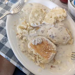 Biscuits and gravy