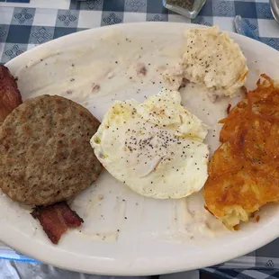 Half of The hangover breakfast