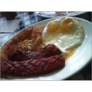 92. Linguica and Egg Sandwich