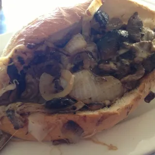Teriyaki Mushroom Cheesesteak