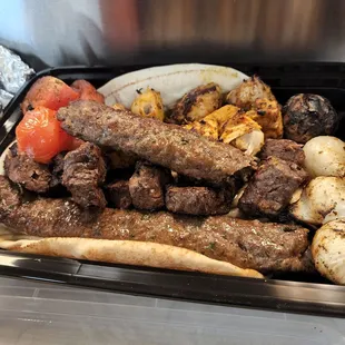 Mixed Grill  Beef Tenderloin, Kefta and shish Tawook