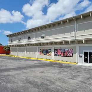 Store front, with automatically opening doors!