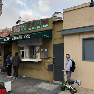 Awesome tacos off Mission Beach Boardwalk.