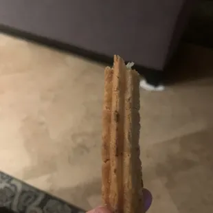 A churro with no sugar...