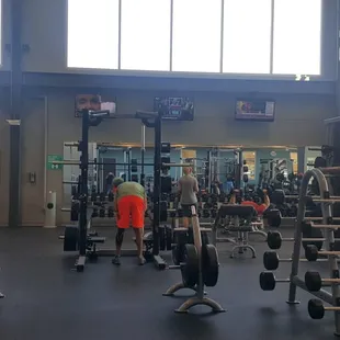 Free Weights Area