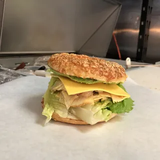 #28. Avocado Turkey Salad Sandwich
