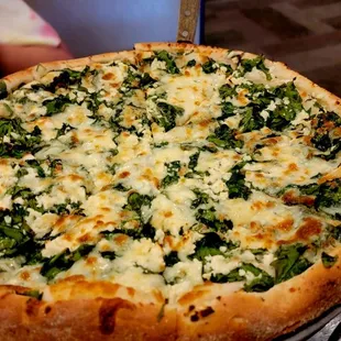 Spinach Pizza