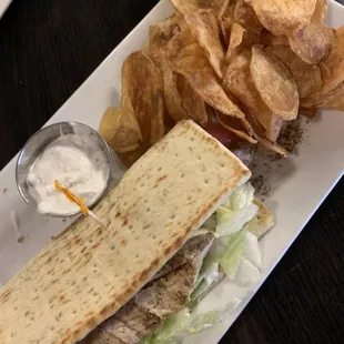 Chicken gyro