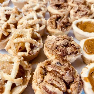 Bite sized pies