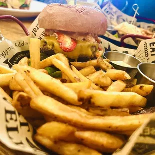 Surf and Turf Burger