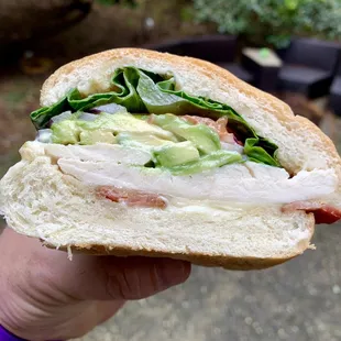 Chicken Breast Club Sub Special w/ Avocado