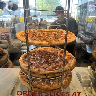 Fresh slices are ready