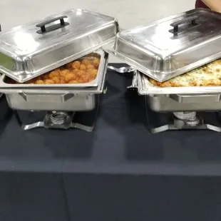 Try our meatballs and baked ziti!