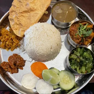 Chicken Thali