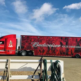 Last, but not least, the Budweiser truck.