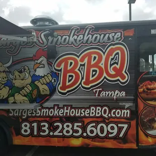 Sarges BBQ truck