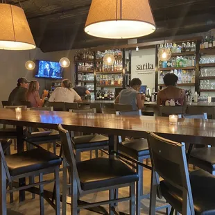 Bar area