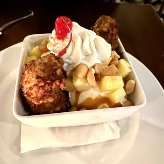 Deep Fried Banana Split