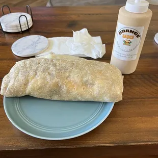 Pollo Asado Burrito