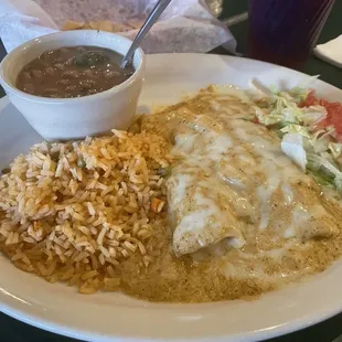 Seafood Enchiladas