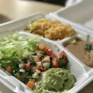 salads, food