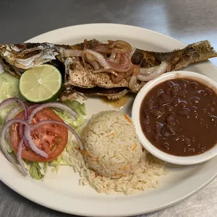 Pescado frito