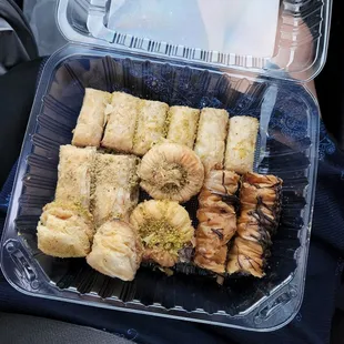 Mixed baklava. $13.25/lb as of 07/01/22. STILL THE BEST BAKLAVA IVE EVER HAD.