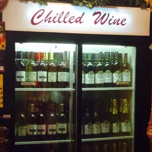 Chilled Wines ~ Ready to take to Dinner