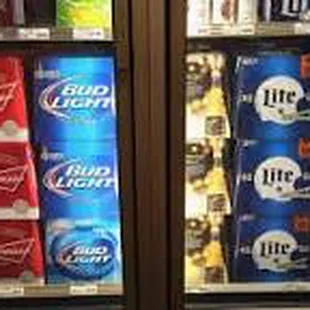 Around back of store is Sarnellis Beer Distributer