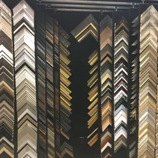 over a thousand frame samples in our custom framing dept.