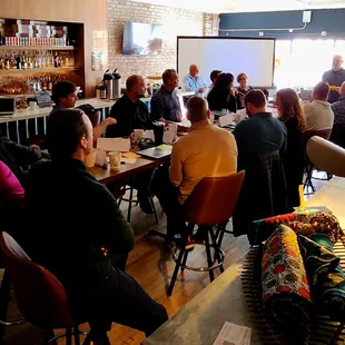 Hold a meeting or gathering at Saro Lounge