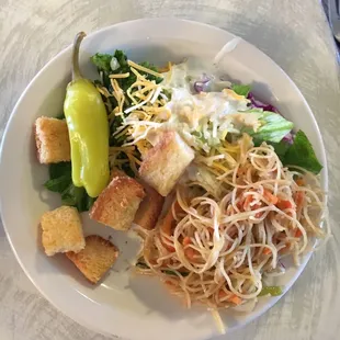 food, salads