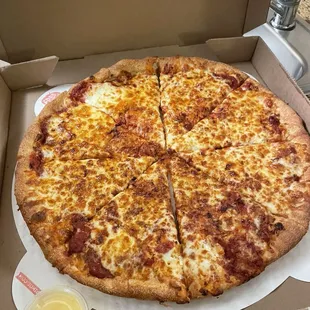 Large cheese pizza
