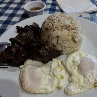 a plate of food