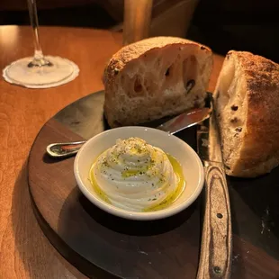 House made whipped ricotta