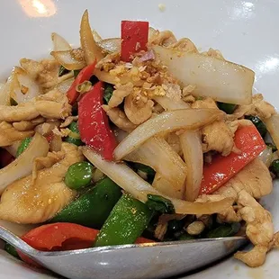 Spicy Basil Chicken