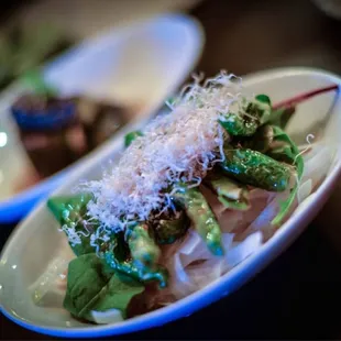 Shishito pepper salad