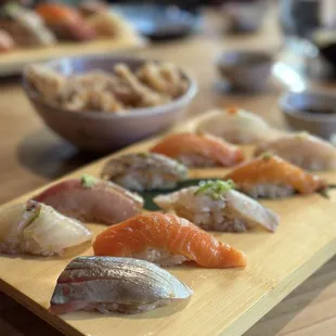 Sushi Tasting (10 piece chef&apos;s choice sushi of the day)